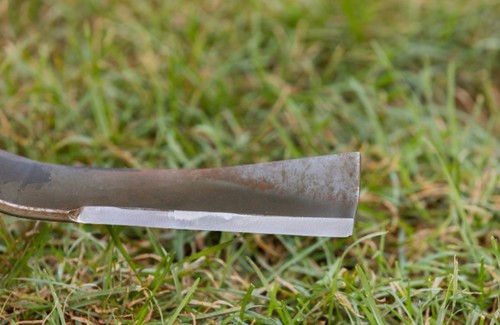 Lawnmower blade sharpening - blade,