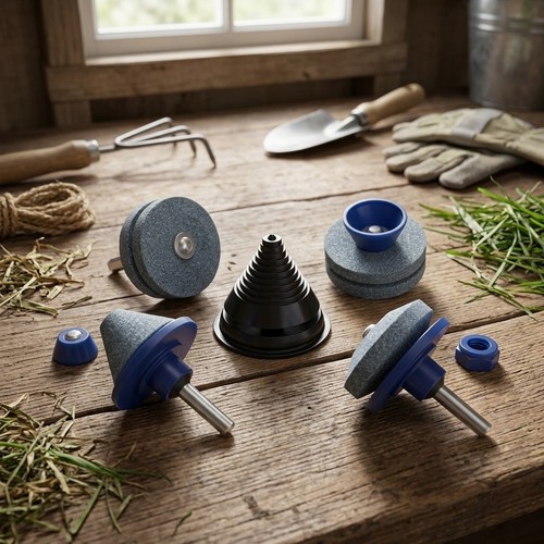 For lawn mower sharpening - for,